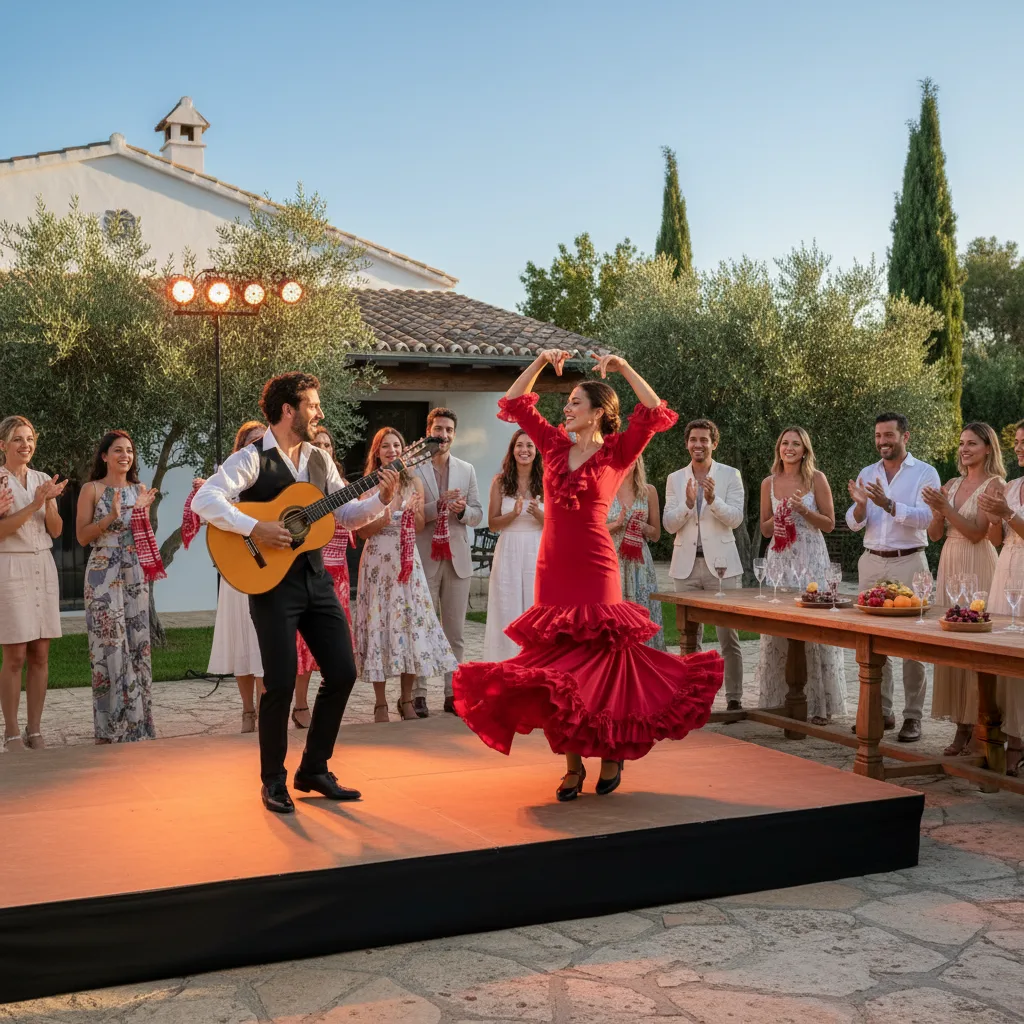 Servicio Tablao Flamenco para despedidas